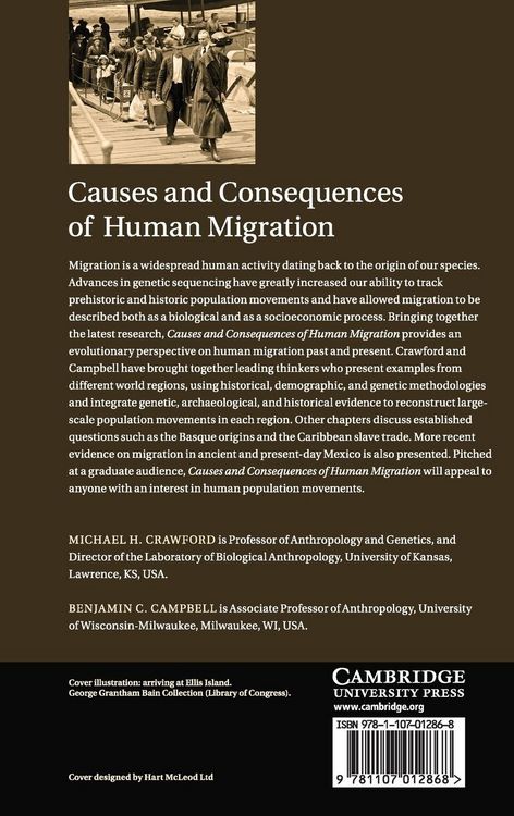 Produktbild: Causes and Consequences of Human Migration
