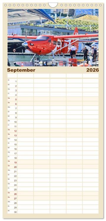 Produktbild: Familienplaner 2026 - 12 Gr&uuml;nde, Vancouver zu lieben. mit 5 Spalten (Wandkalender, 21 x 45 cm) CALVENDO