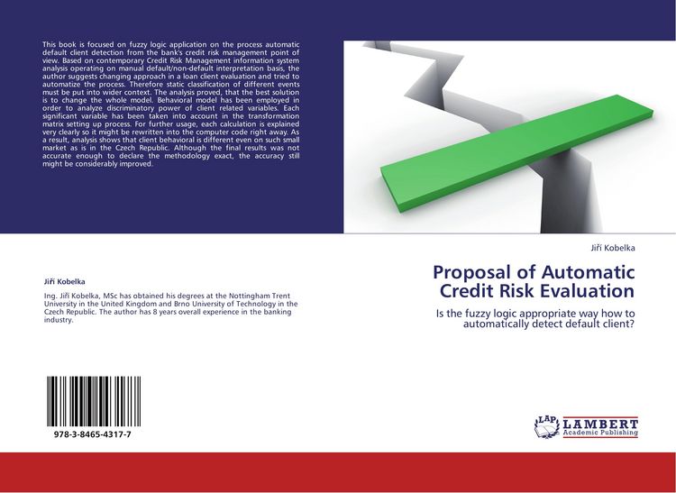 Produktbild: Proposal of Automatic Credit Risk Evaluation