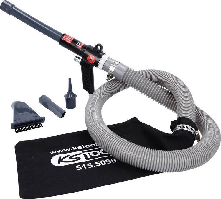 Produktbild: KS Tools 515.5090 Druckluft-Saug-Blaspistole 6.3 bar