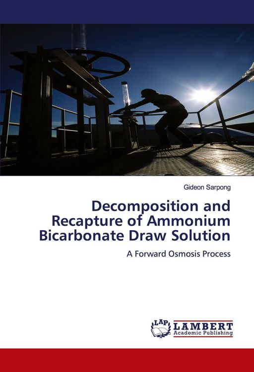 Produktbild: Decomposition and Recapture of Ammonium Bicarbonate Draw Solution