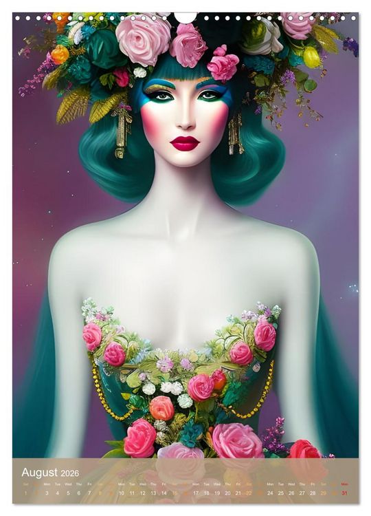 Produktbild: Future Fashion Unveiled (Wall Calendar 2026 DIN A3 portrait), CALVENDO 12 Month Wall Calendar