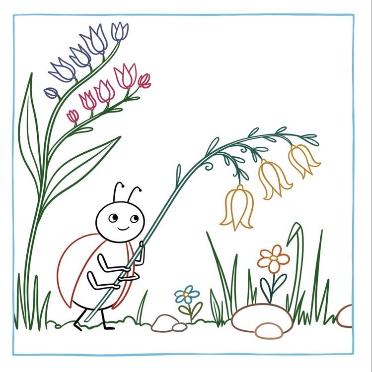 Produktbild: Zauberpapier Malbuch Verwunschenes Feenland