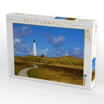 Produktbild: CALVENDO Puzzle Blick auf den Leuchtturm Lyngvig Fyr | 1000 Teile Lege-Gr&ouml;&szlig;e 64x48cm Foto-Puzzle f&uuml;r gl&uuml;ckliche Stunden