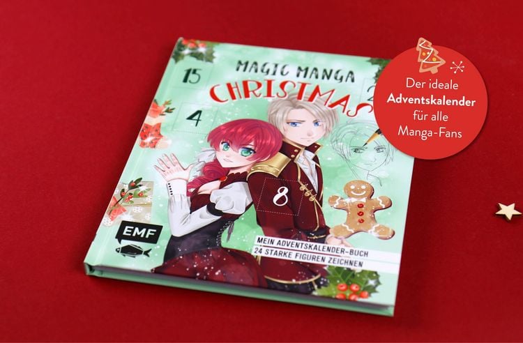 Produktbild: Mein Manga-Adventskalender-Buch: Magic Manga Christmas