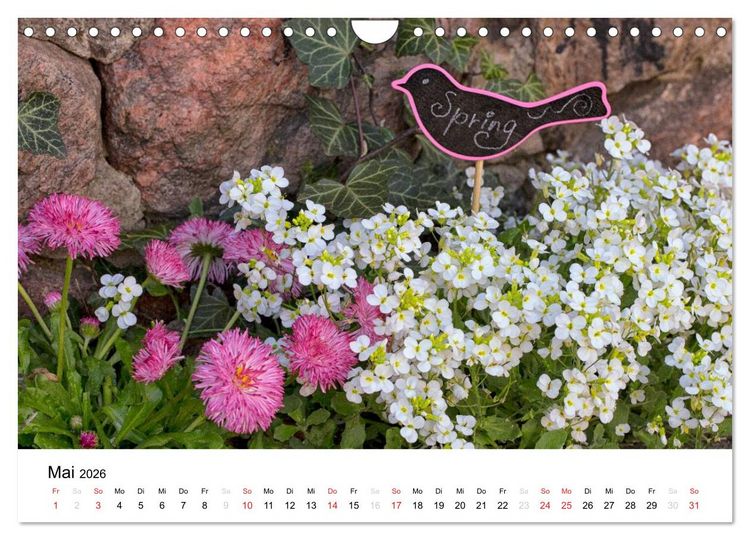 Produktbild: Mein Jahr im Landhausgarten (Wandkalender 2026 DIN A4 quer), CALVENDO Monatskalender