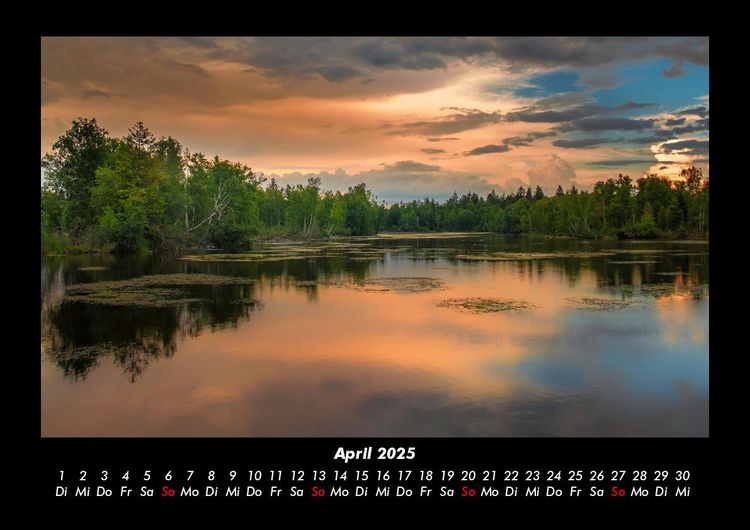 Produktbild: Seeblick 2025 Fotokalender DIN A3