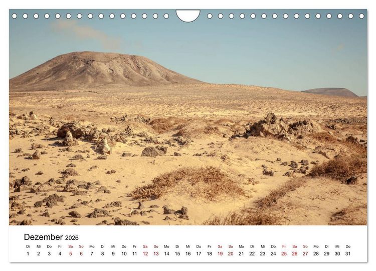 Produktbild: W&uuml;sten der Welt (Wandkalender 2026 DIN A4 quer), CALVENDO Monatskalender