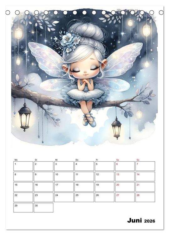 Produktbild: Schlummernde Magie (Tischkalender 2026 DIN A5 hoch), CALVENDO Monatskalender