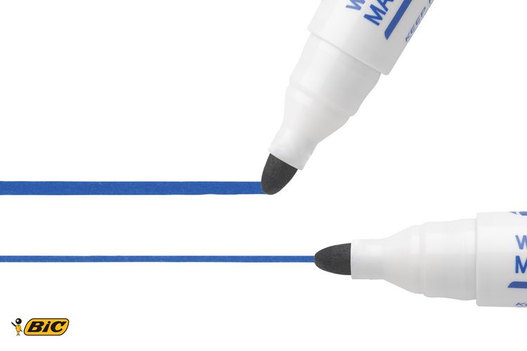 Produktbild: BIC Whiteboard Marker Velleda 1701 ECOlutions 4er Set
