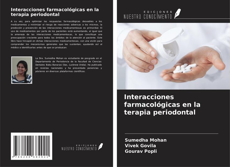 Produktbild: Interacciones farmacol&oacute;gicas en la terapia periodontal