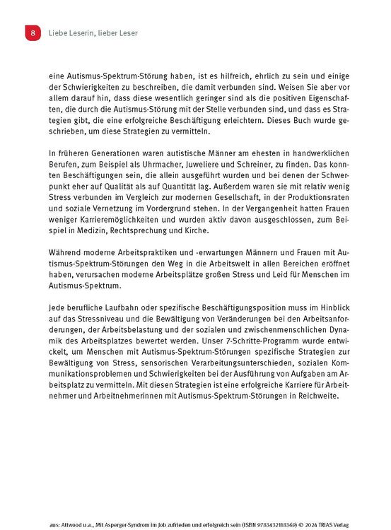 Produktbild: Mit Asperger-Syndrom im Job zufrieden und erfolgreich sein