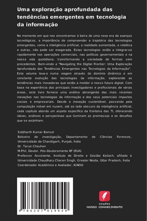 Produktbild: Uma explora&ccedil;&atilde;o aprofundada das tend&ecirc;ncias emergentes em tecnologia da informa&ccedil;&atilde;o