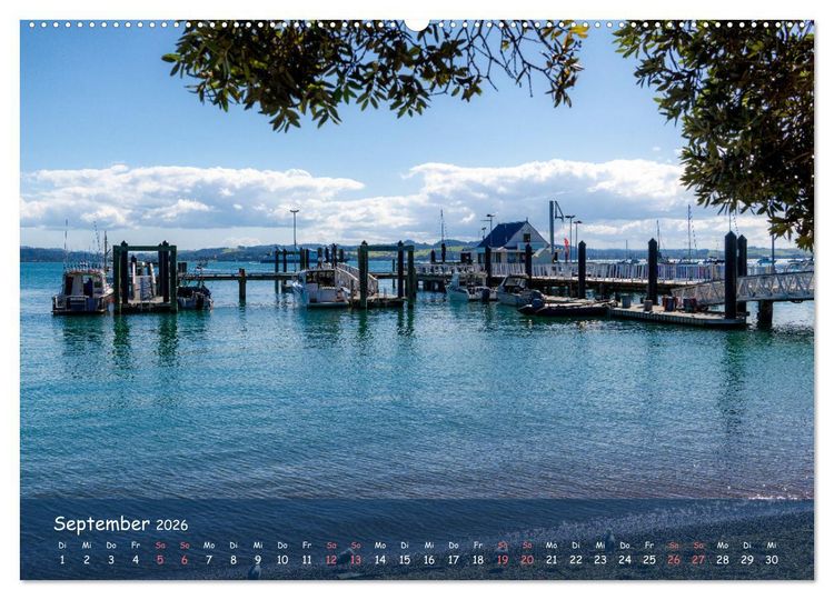 Produktbild: Magische Orte: Neuseeland (hochwertiger Premium Wandkalender 2026 DIN A2 quer), Kunstdruck in Hochglanz