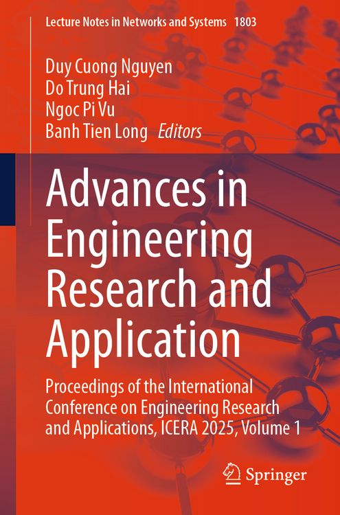 Produktbild: Advances in Engineering Research and Application