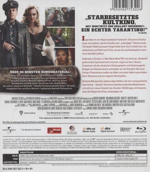 Produktbild: Inglourious Basterds