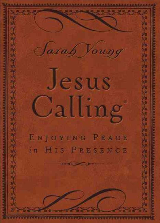 Produktbild: Jesus Calling, Small Brown Leathersoft, with Scripture References