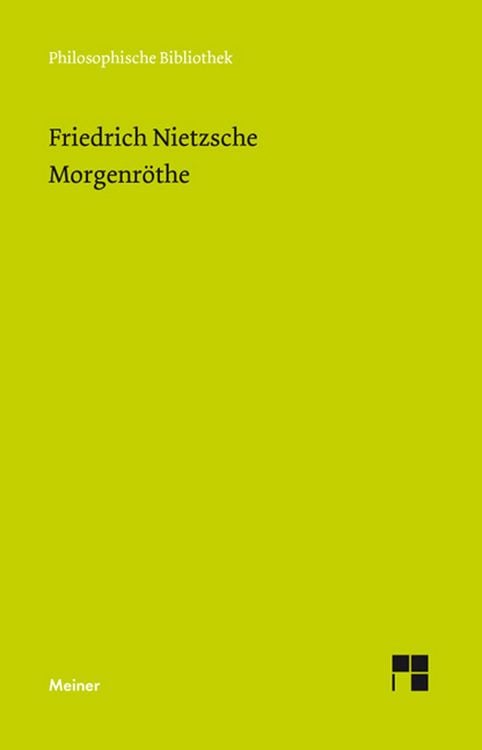 Produktbild: Morgenr&ouml;the (Neue Ausgabe 1887)