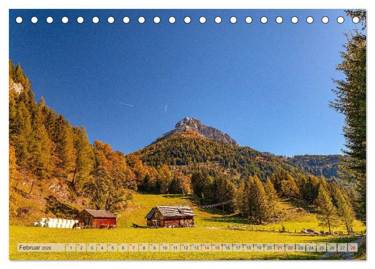 Produktbild: Lungau / &Ouml;sterreich (Tischkalender 2026 DIN A5 quer), CALVENDO Monatskalender