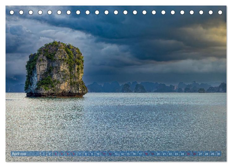 Produktbild: Urbanes Vietnam (Tischkalender 2026 DIN A5 quer), CALVENDO Monatskalender