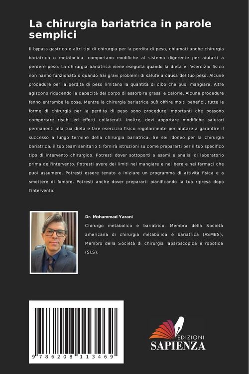 Produktbild: La chirurgia bariatrica in parole semplici