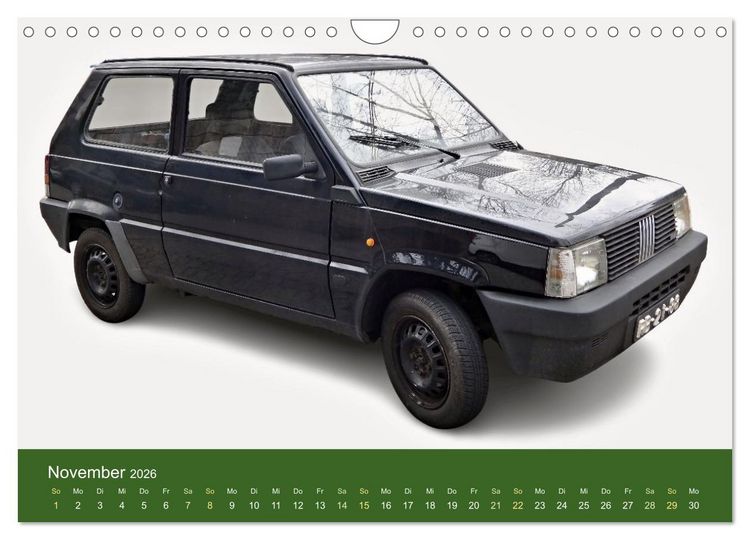 Produktbild: Italienische Klassiker (Wandkalender 2026 DIN A4 quer), CALVENDO Monatskalender