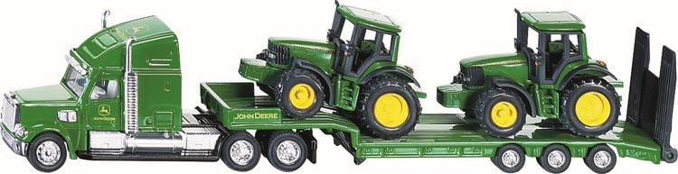 Produktbild: Siku 1837 Tieflader mit John Deere