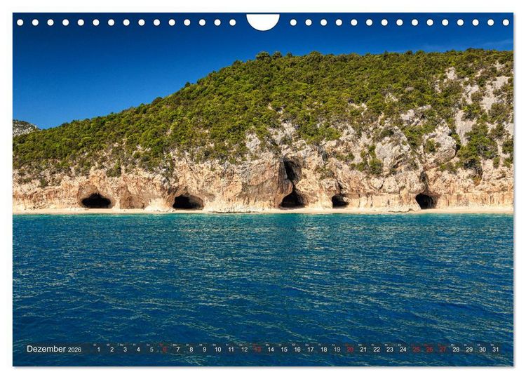 Produktbild: Sardinien - Karibik des Mittelmeers (Wandkalender 2026 DIN A4 quer), CALVENDO Monatskalender