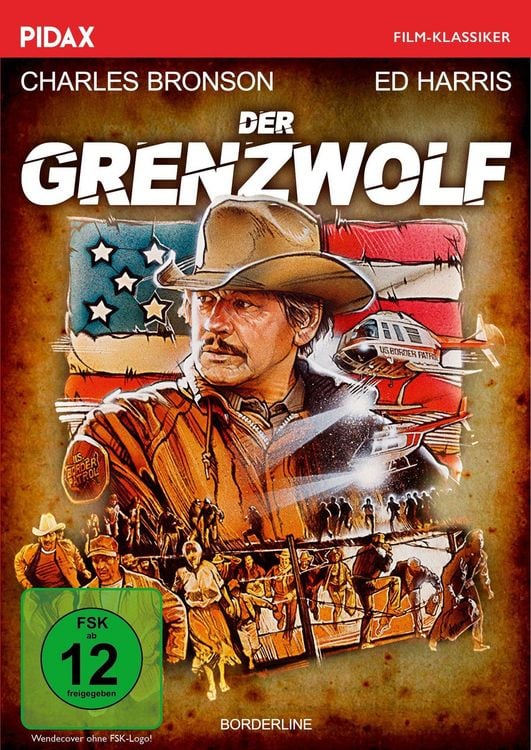 Produktbild: Der Grenzwolf (Borderline) / Harter Actionkrimi mit Charles Bronson und Ed Harris (Pidax Film-Klassiker)