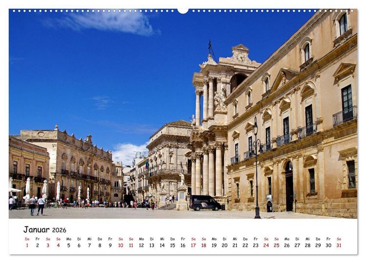 Produktbild: Sizilien - der Osten und die Liparischen Inseln (Wandkalender 2026 DIN A2 quer), CALVENDO Monatskalender