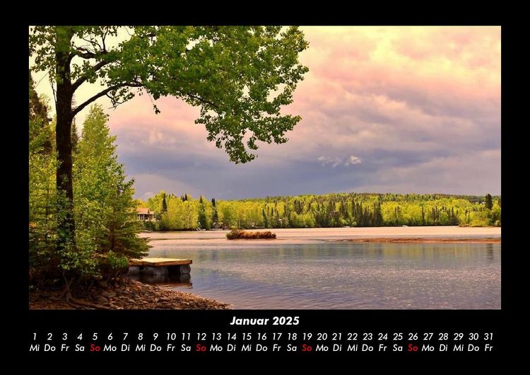 Produktbild: Naturlandschaften 2025 Fotokalender DIN A3