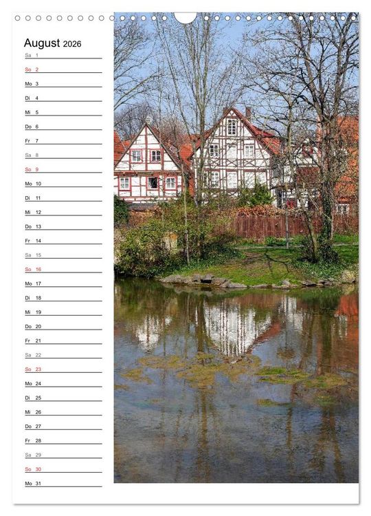 Produktbild: Streifz&uuml;ge durch Paderborn (Wandkalender 2026 DIN A3 hoch), CALVENDO Monatskalender