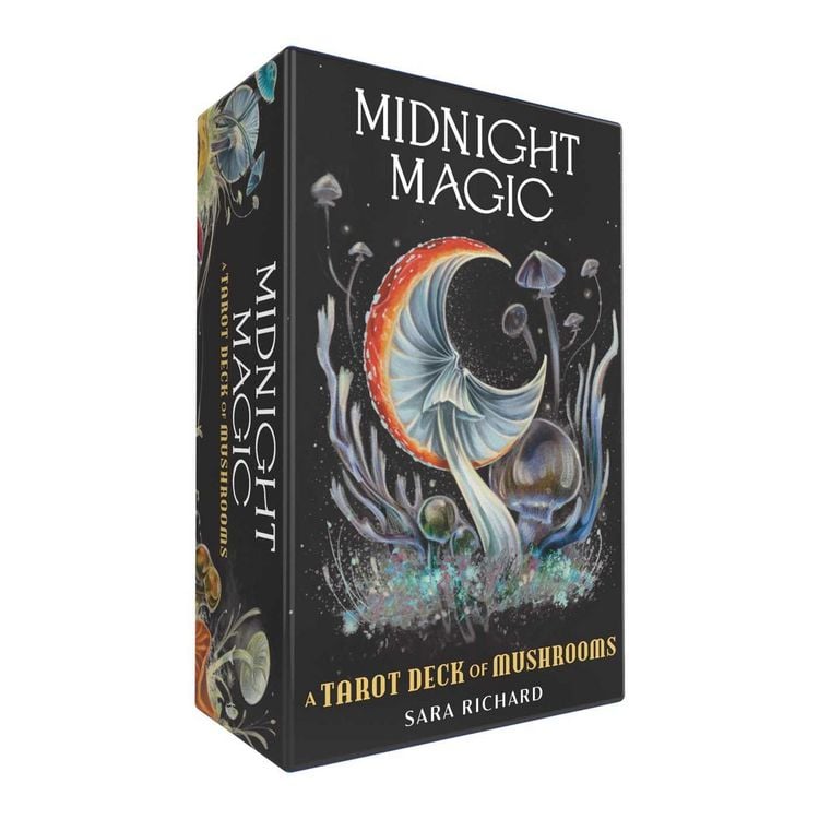 Produktbild: Midnight Magic: A Tarot Deck of Mushrooms
