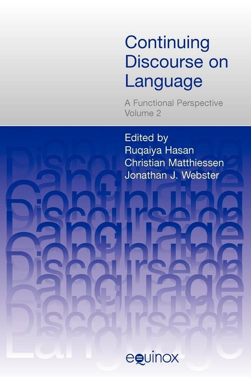 Produktbild: Continuing Discourse On Langua