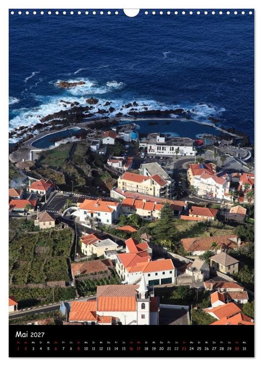 Produktbild: MADEIRA (Wandkalender 2027 DIN A3 hoch), CALVENDO Monatskalender