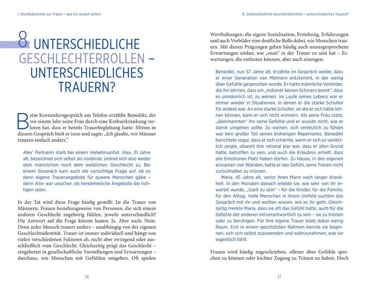 Produktbild: 50 Fragen an die Trauer