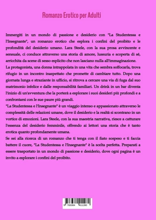 Produktbild: La Studentessa e l&rsquo;Insegnante