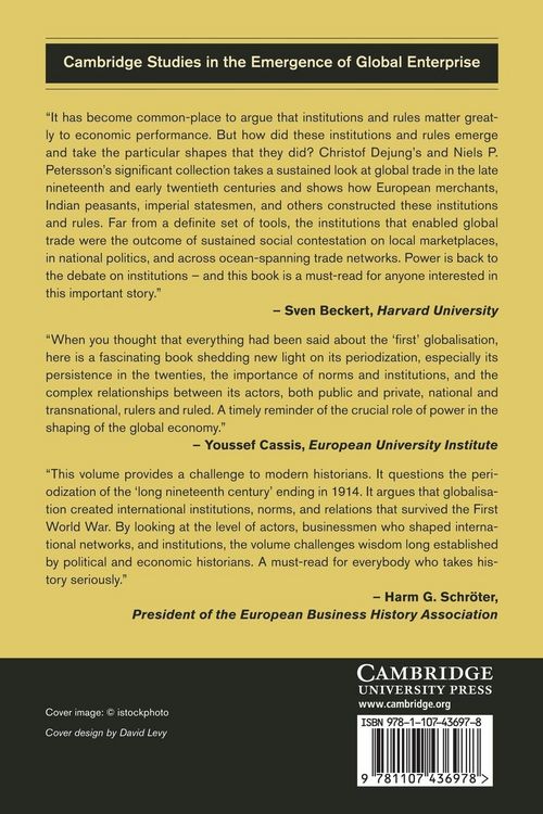Produktbild: The Foundations of Worldwide Economic Integration
