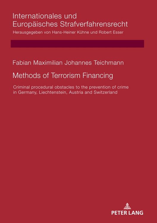 Produktbild: Methods of Terrorism Financing