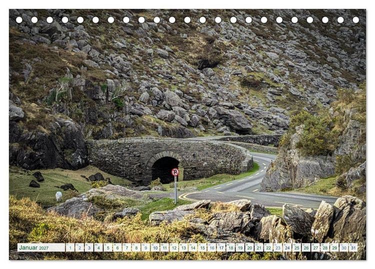 Produktbild: Irland - Unterwegs auf dem Wild Altantic Way (Tischkalender 2027 DIN A5 quer), CALVENDO Monatskalender