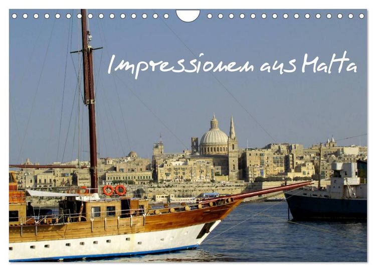 Produktbild: Impressionen aus Malta (Wandkalender 2026 DIN A4 quer), CALVENDO Monatskalender