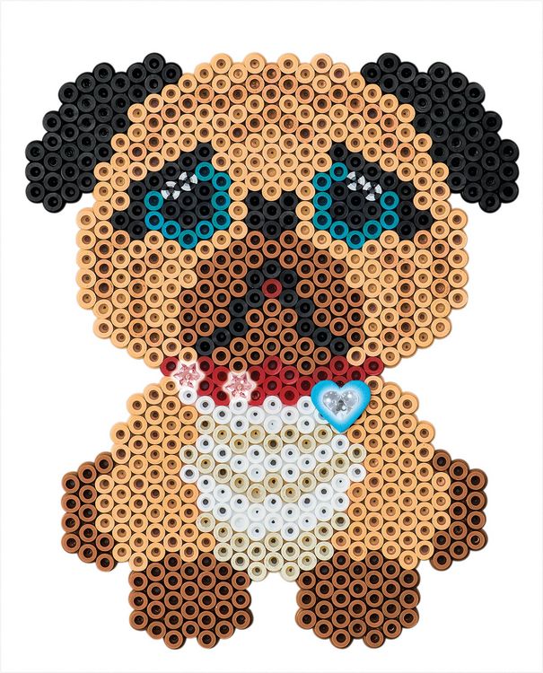 Produktbild: Hama 3157 - Geschenkpackung Hundefreunde, B&uuml;gelperlen midi, 4000 St&uuml;ck