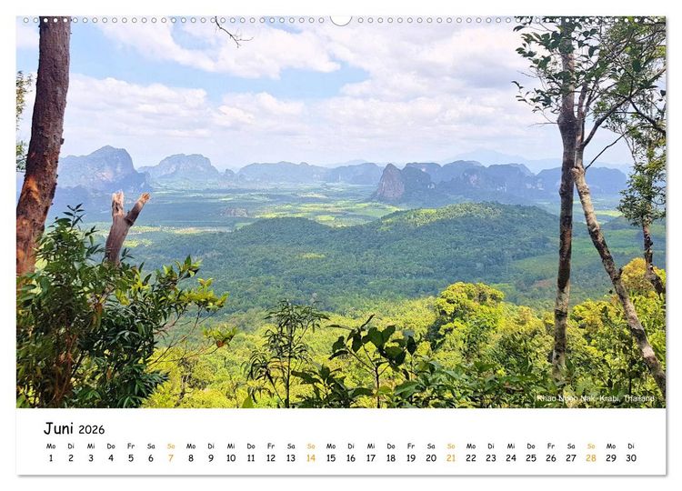 Produktbild: Bezauberndes Asien 2026 (Wandkalender 2026 DIN A2 quer), CALVENDO Monatskalender