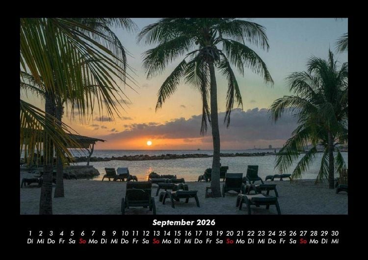 Produktbild: Karibik 2026 Fotokalender DIN A3