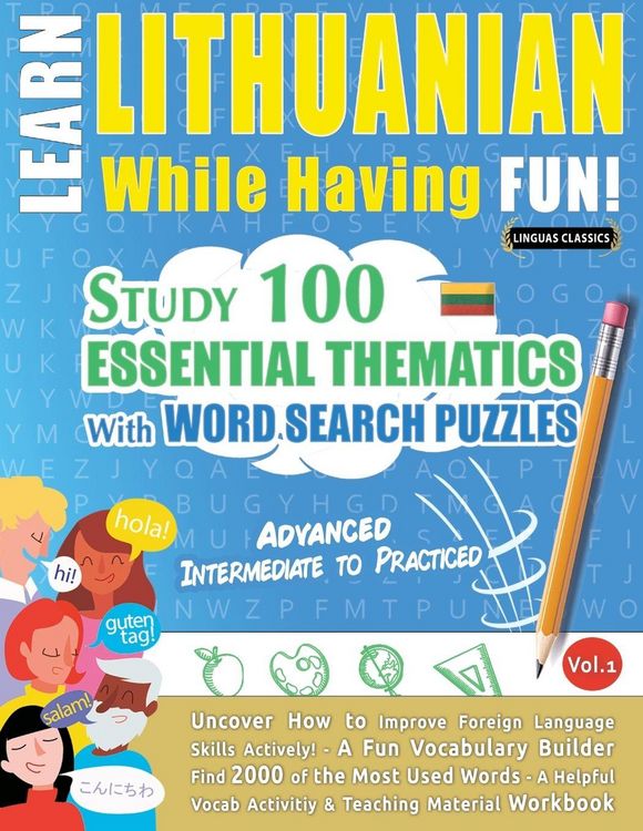 Produktbild: LEARN LITHUANIAN WHILE HAVING FUN! - ADVANCED