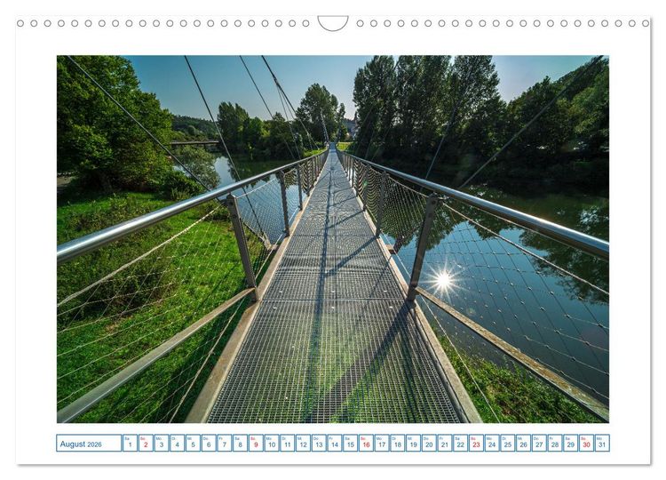 Produktbild: Sigmaringen - h&uuml;bsche Kleinstadt an der Donau (Wandkalender 2026 DIN A3 quer), CALVENDO Monatskalender