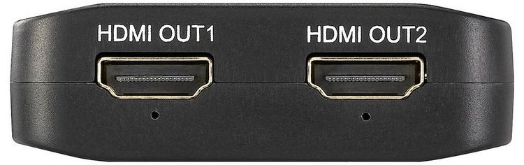 Produktbild: SpeaKa Professional SP-HDMIS-300 2 Port HDMI-Splitter Ultra HD-f&auml;hig 7680 x 4320 Pixel Schwarz