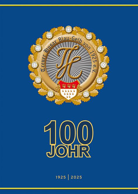 Produktbild: 100 Johr KG Treuer Husar Blau-Gelb von 1925