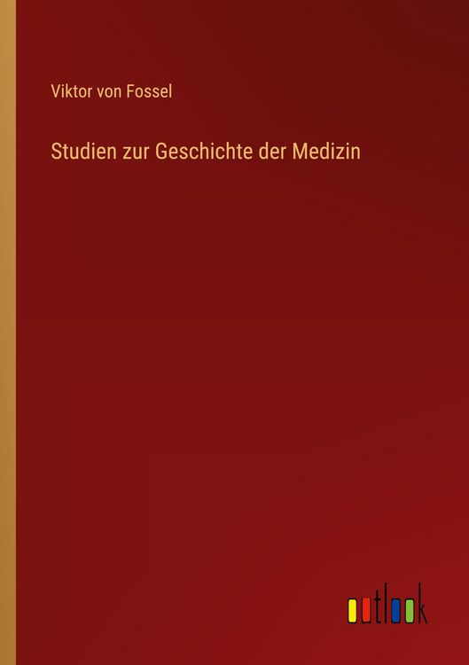 Produktbild: Studien zur Geschichte der Medizin