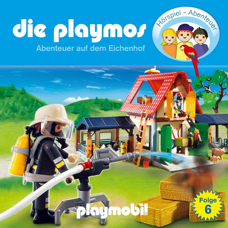 Produktbild: Die Playmos - Das Original Playmobil H&ouml;rspiel, Folge 6: Abenteuer auf dem Eichenhof